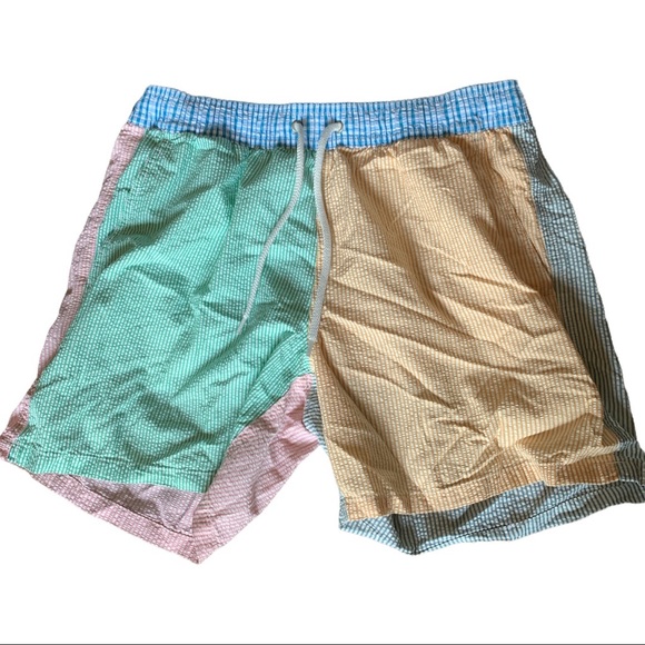 J.Crew Multicolor Swim Trunks - Picture 1 of 2